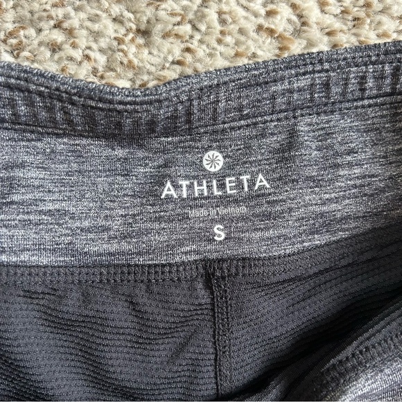Athleta Marled Grey Excursion Skirt Skort Athletic Golf Hiking Tennis Small - Picture 5 of 10